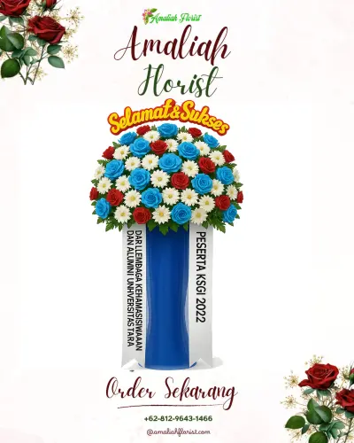Standing Flower di Bengkel